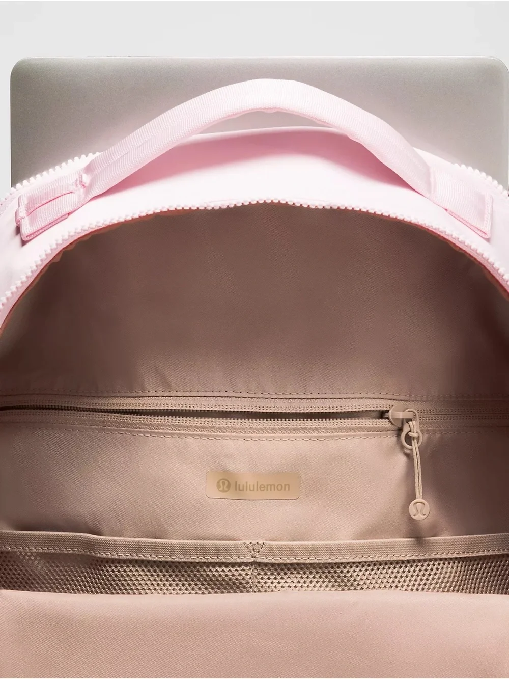 Lululemon New Crew Backpack 22L Updated- Pink Pearl/Wacky Khaki